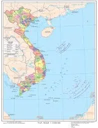 Bản đồ hành chính nước Cộng hòa xã hội chủ nghĩa Việt Nam