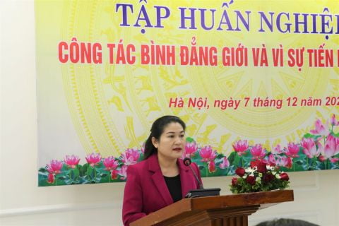Tập huấn luật về giới và bình đẳng giới