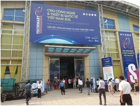 khai mạc Chợ Công nghệ và thiết bị Quốc tế Việt Nam 2015 (Techmart Quốc tế Việt Nam 2015)
